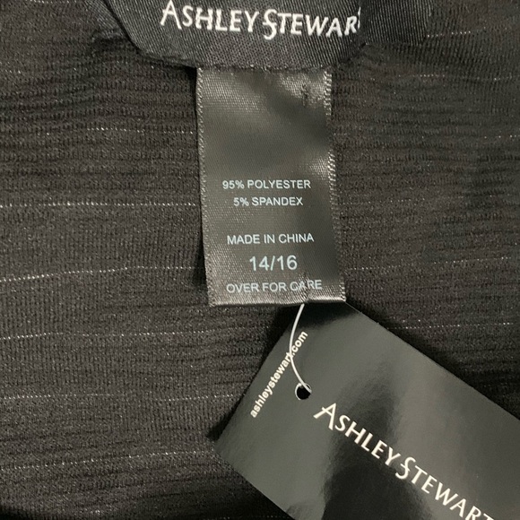 Ashley Stewart Striped Tank NWT Size 14/16 - Picture 5 of 5